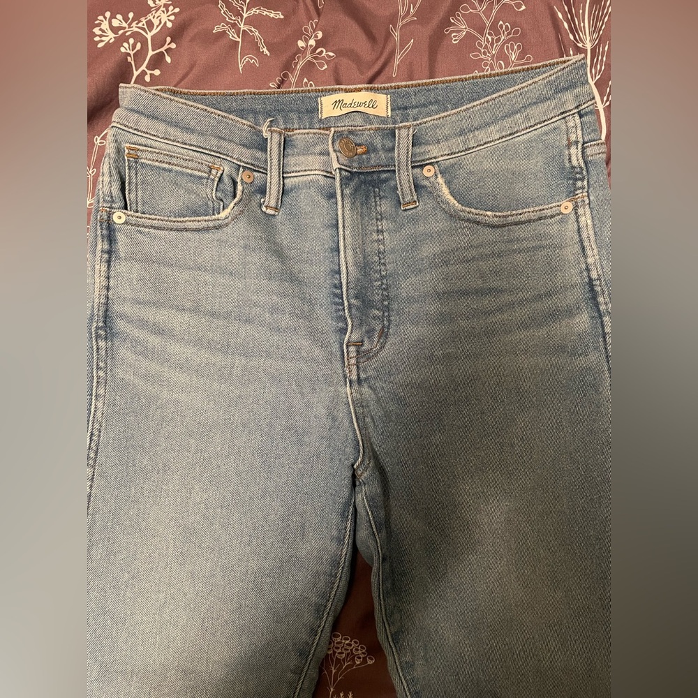 Madewell Women's High Rise Jeans - Light Blue